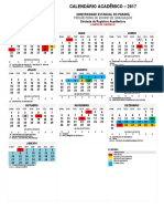 Calendario Academico 2017 Campus de Curitiba2