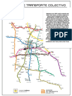 Mapa Del Metro CDMX