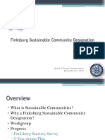 BCC Finksburg Sustainable Community Decision