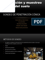 Sondeo de Penetración Cónica 1