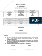 Jadwal Ronda RT 04