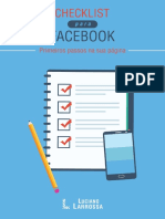 Checklist Pagina Facebook