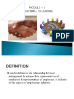 Industrial Relations Background