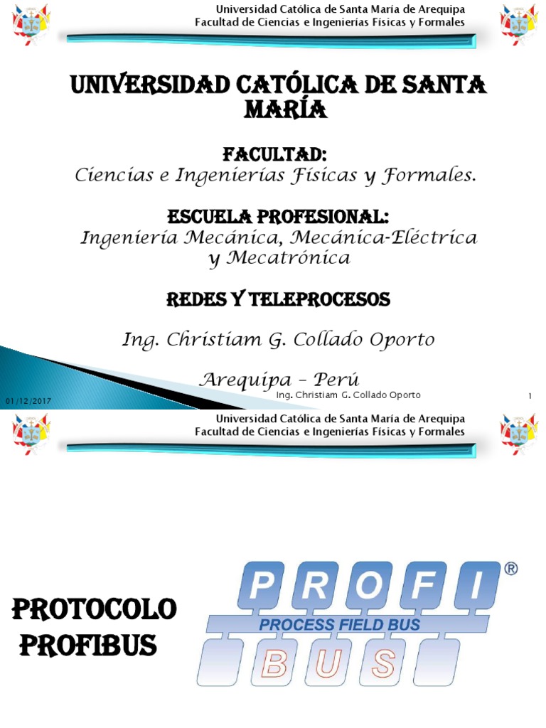 Protocolo Profibus en Automatización | PDF | Red de computadoras ...