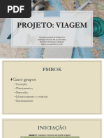Projeto - Viagem (Gerenciamento de Projetos)