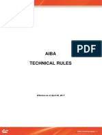 AIBA Technical Rules April 26 2017