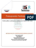 Presupuesto Participativo