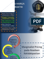 Kelompok 6 Penetapan Harga Dalam Praktik