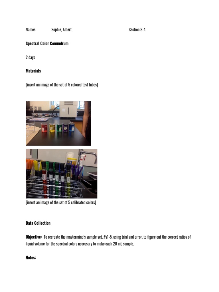 Spectral Color Conundrum | PDF | Accuracy And Precision | Color