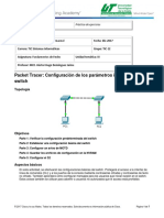 2.2.3.4 Packet Tracer - Configuring Initial Switch Settings (1)