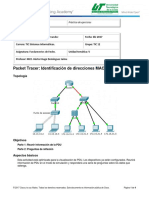 5.3.1.3 Packet Tracer - Identify MAC and IP Addresses