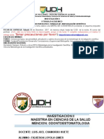 Repercusión postendodóntica en pacientes atendidos en la Clínica de la Universidad de Huánuco después de 6 a 12 meses