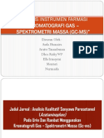 GC-MS Drug Analysis