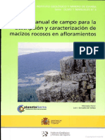 Manual de Campo para La Descripcion y Caracterizacion de Macizos Rocosos