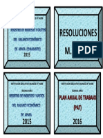 Resoluciones M.A.Y.CH: Institución Educativa Bilingüe #34296 Buenos Aires