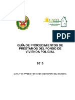 Guía préstamos FOVIPOL 2015