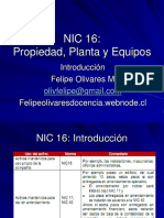 Taller de Normas Internacionales de Contabilidad - NIC 16 Prop - Planta y Equipos