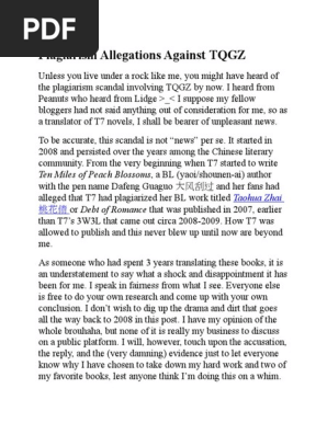 Plagiarism Allegations Against.docx