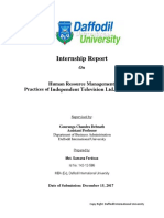 Internship Report: Human Resource Management Practices of