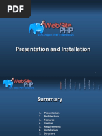 WEBSITE PHP Presentation