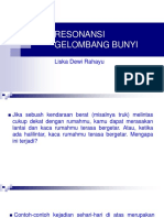 Resonansi Gelombang Bunyi