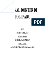 Jadwal Dokter Di Poli Paru