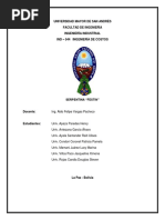 informe costos