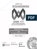 Soal LJK Logika 2013 PDF