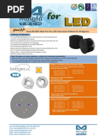 GooLED-BRI-7850 Pin Fin Heat Sink Φ78mm for Bridgelux PDF