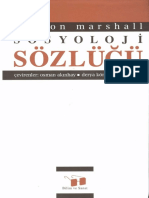 Gordon Marshall - Sosyoloji Sozlugu PDF