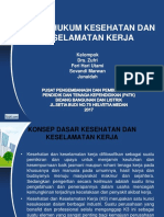 Dasar Hukum Kesehatan Dan Keselamatan Kerja