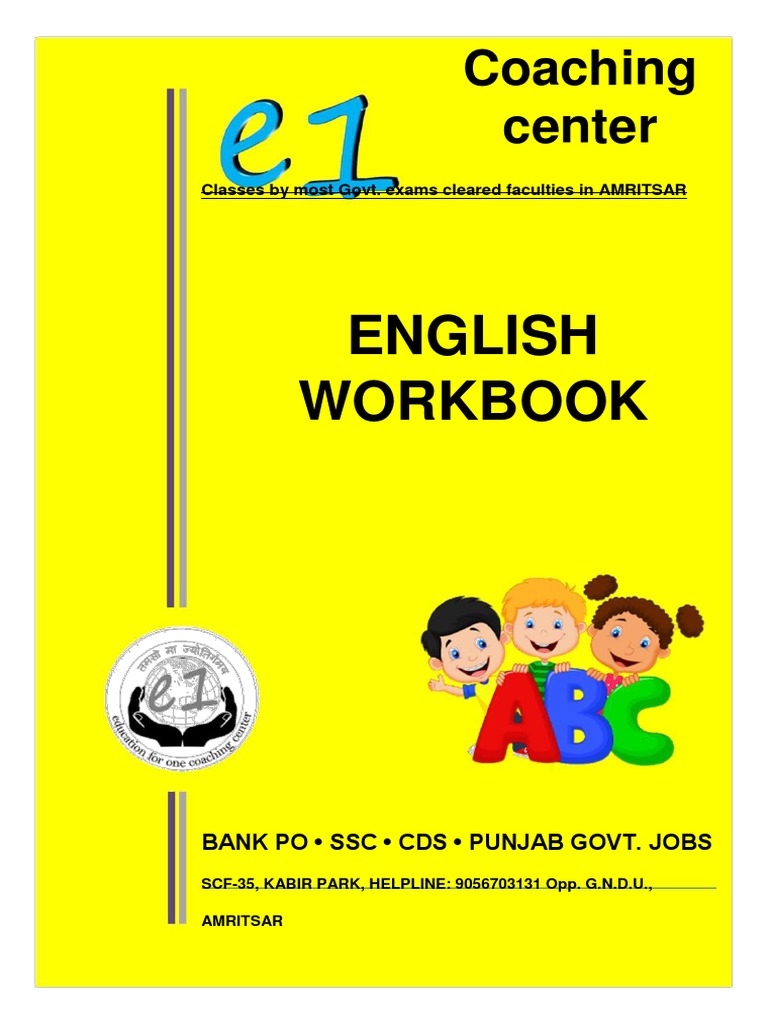 English Workbook For SSC & BANK PO PDF Polygamy Obstetrics