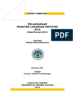 PANDUAN PLI D3 & S1 Jurusan Teknik Pertambangan Edisi Revisi 2014