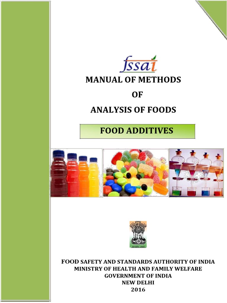 Food Additives Analysis Manual 2016 | PDF | Thin Layer Chromatography ...