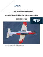 AircraftPerformance and FlightMechanics-LectureNotes