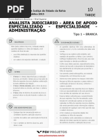 Analista Judiciario Administracao Tipo 1