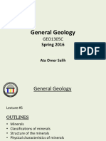 Gen - GEO1305C - SP 16 # 5 Minerals