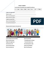 Ordinal Numbers