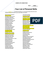 Personal Skills