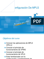 Principio y Configuración de MPLS VPN L2