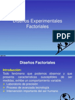 Diseños Experimentales Factoriales