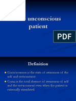 The Uncoscious Patient