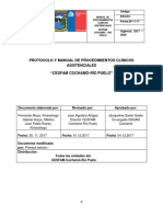 Manual de Procedimientos Clinicos Asistenciales 2017 Cochamo