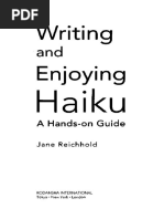 Writing and Enjoying Haiku: A Hands-On Guide