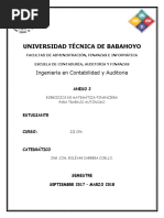 Ejercicios de Matfin