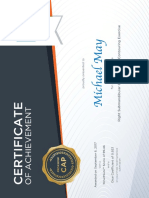 RT Submandibular Proknow Certificate