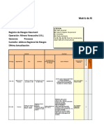 Matriz de Riesgos de Tunel