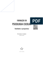 Formacao Em Psicologia Escolar, Realidades e Perspectivas