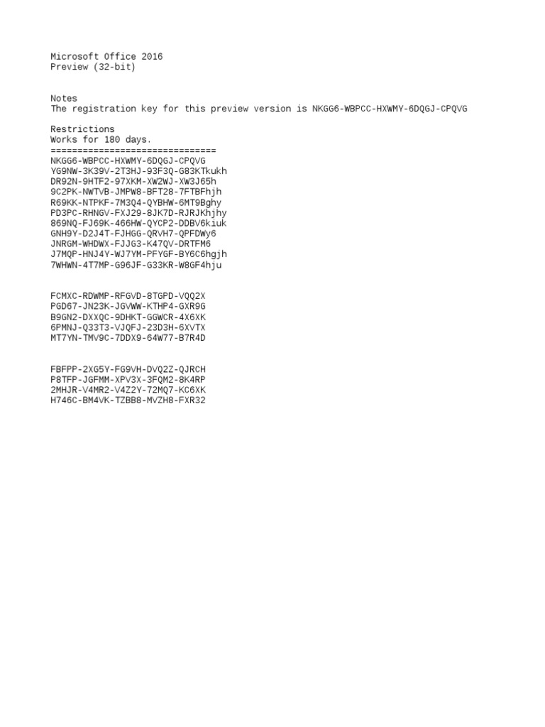 Microsoft Office 2016 | PDF