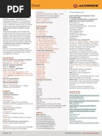 Altoros Tensorflow Cheat Sheet